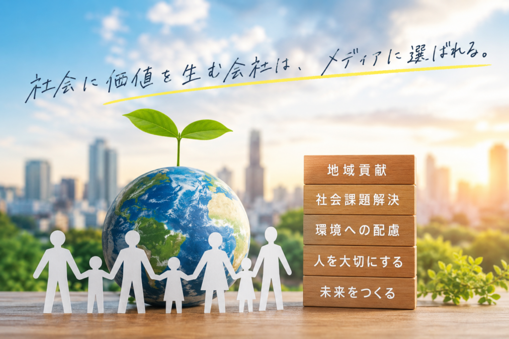 社会性のある会社がメディアに強い理由
